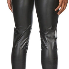 Saint Laurent Black Latex Leggings