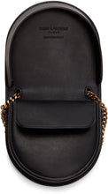 Saint Laurent Black 'Le K' Baby Satchel Bag