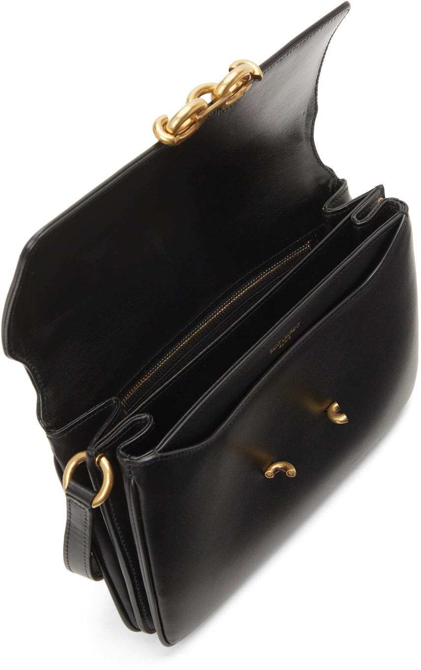 Saint Laurent Black 'Le Maillon' Bag