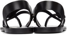 Saint Laurent Black Matt Sandals