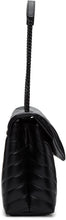 Saint Laurent Black Medium MatelassÃ© Loulou Shoulder Bag