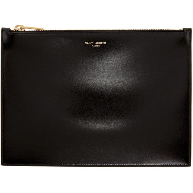Saint Laurent Black Medium Paris Pouch