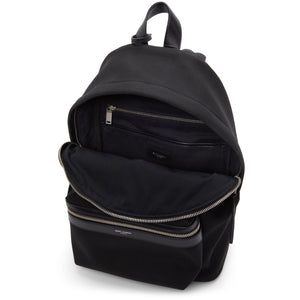 Saint Laurent Black Mini City Backpack