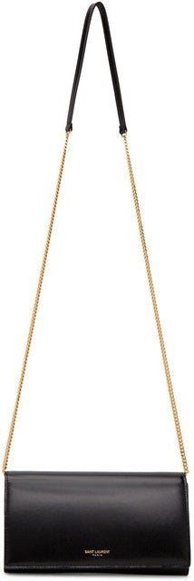 Saint Laurent Black Mini Paris Shoulder Bag - Saint-Laurent Noir Mini Sac à bandoulière Paris - 세인트 라이든 블랙 미니 파리 어깨 가방