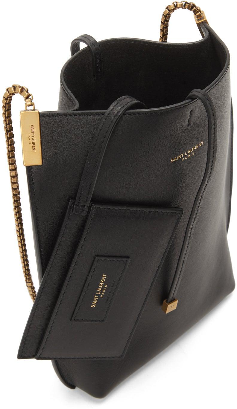 Saint Laurent Black Mini Suzanne Bag – BlackSkinny