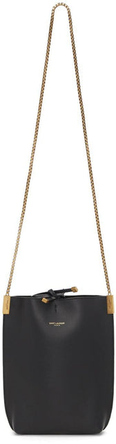 Saint Laurent Black Mini Suzanne Bag - Saint Laurent Noir Mini Suzanne Sac - 세인트 라이 렌트 블랙 미니 Suzanne Bag.