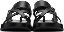 Saint Laurent Black Noah Sandals