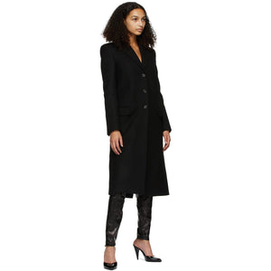 【極美 国内正規】SAINT LAURENT PARIS P Coat ブラック 三越伊勢丹 | SAINT LAURENT/サンローラン_women通販 | アイ