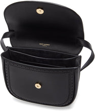 Saint Laurent Black Perforated Small Kaia Bag