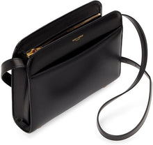 Saint Laurent Black Reversed Satchel Bag