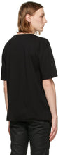 Saint Laurent Black Signature Logo T-Shirt