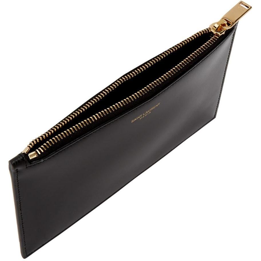 Saint Laurent Black Small Paris Pouch - Saint Laurent Petite pochette Paris - 세인트 라이 렌트 블랙 작은 파리 파편