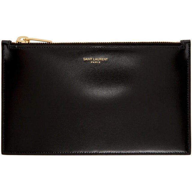 Saint Laurent Black Small Paris Pouch