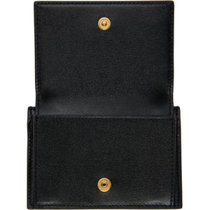 Saint Laurent Black Tiny Monogram Card Case - Saint Laurent Boîte de cartes monogramne minuscule noire - 세인트 로트 블랙 작은 모노그램 카드 케이스