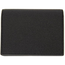 Saint Laurent Black Uptown Compact Wallet