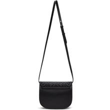 Saint Laurent Black Woven Medium Kaia Bag