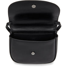 Saint Laurent Black Woven Medium Kaia Bag