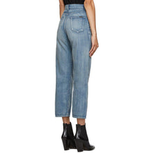 Saint Laurent Blue Denim Original High-Rise Jeans