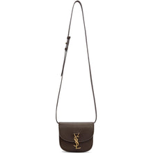 Saint Laurent Brown Mini Kaia Satchel Bag