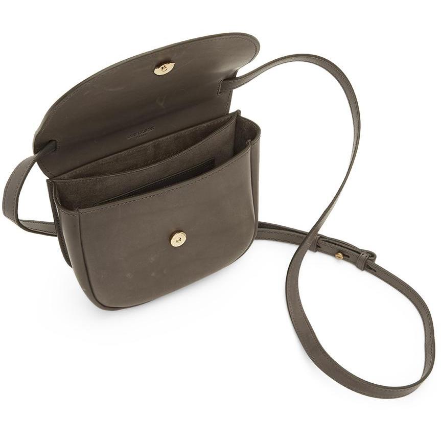 Saint Laurent Brown Small Kaia Shoulder Bag - Saint Laurent brun petit sac à bandoulière Kaia - 세인트 라이 든 갈색 작은 카이아 어깨 가방