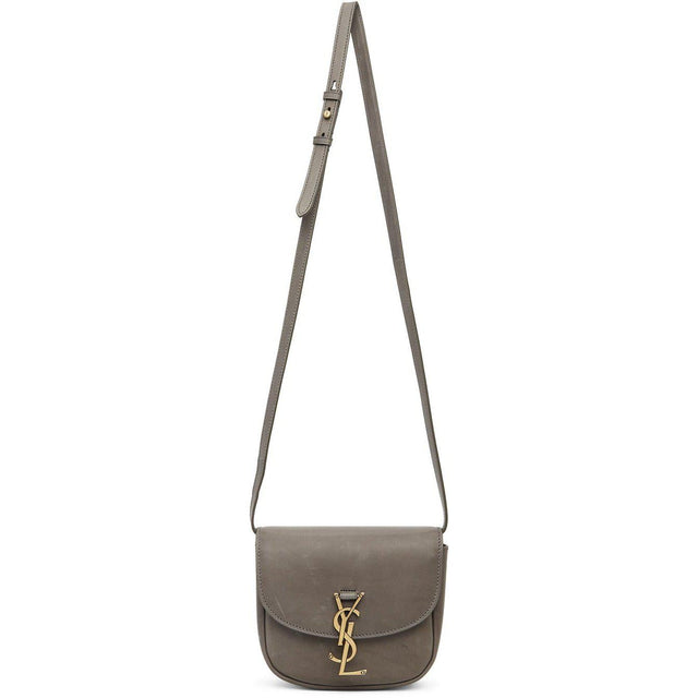 Saint Laurent Brown Small Kaia Shoulder Bag