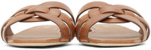 Saint Laurent Brown Tribute Sandals