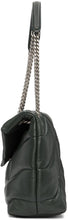 Saint Laurent Green Medium Loulou Puffer Bag