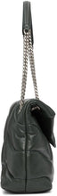 Saint Laurent Green Medium Loulou Puffer Bag