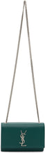 Saint Laurent Green Small Kate Chain Bag - Sac Laurent Green Petit Sac Chain Kate - 세인트 로랑 녹색 작은 케이트 체인 가방