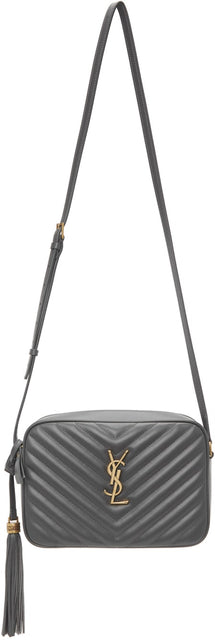 Saint Laurent Grey Lou Camera Bag - Sac de caméra Saint Laurent Grey Lou - 세인트 라이 렌트 그레이 루 카메라 가방