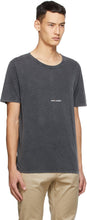 Saint Laurent Grey Rive Gauche T-Shirt