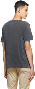 Saint Laurent Grey Rive Gauche T-Shirt