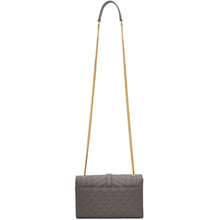 Saint Laurent Grey Small Envelope Bag
