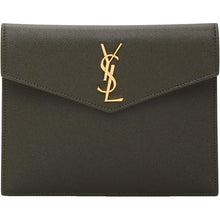 Saint Laurent Grey Uptown Baby Pouch