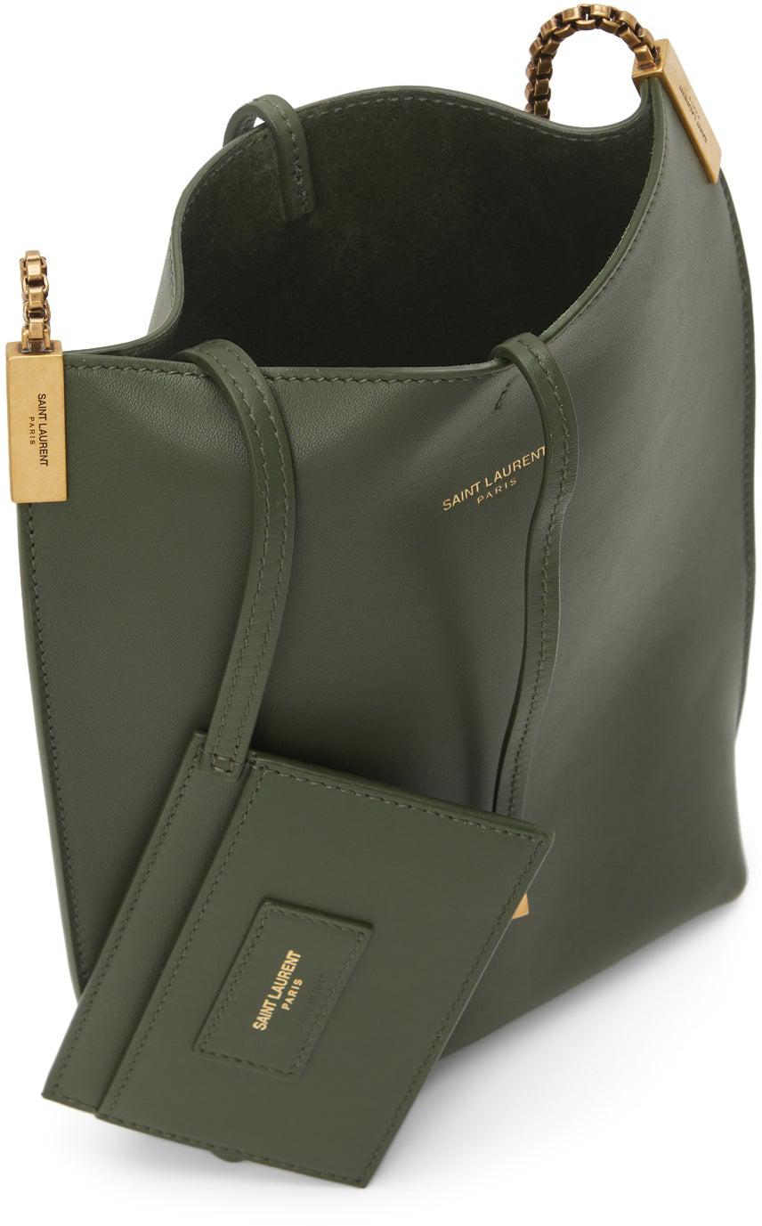 Saint Laurent Khaki Mini Suzanne Bag