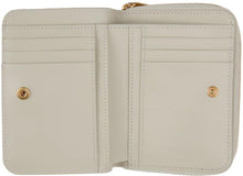 Saint Laurent Off-White Joan Compact Zip-Around Wallet