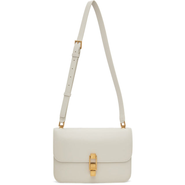 Saint Laurent Off-White 'Le CarrÃ©' Bag - Saint Laurent Off-White 'Le Carré' Bag - 세인트 로트 오프 화이트 'le carrÃ ©'가방