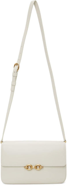 Saint Laurent Off-White 'Le Maillon' Bag - Saint Laurent Off-White 'Le Maillon' Sac - 세인트 로트 오프 화이트 '르 마일론'가방