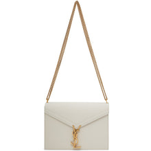 Saint Laurent Off-White Medium Cassandra Bag - Sac Saint Laurent Cassandra Moyen Blanc - 세인트 로트 오프 화이트 미디엄 카산드라 백
