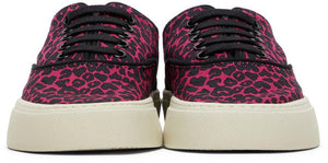 Saint Laurent Pink Leopard Venice Sneakers