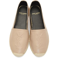 Saint Laurent Pink Monogramme Espadrilles - Monogramme rose Saint Laurent Espadrilles - 세인트 로랑 핑크 모노그램 Espadrilles.
