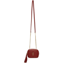 Saint Laurent Red Baby Lou Chain Bag