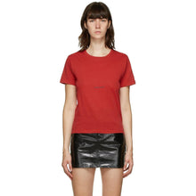 Saint Laurent Red Logo T-Shirt