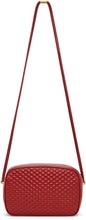 Saint Laurent Red Quilted Victorie Camera Bag