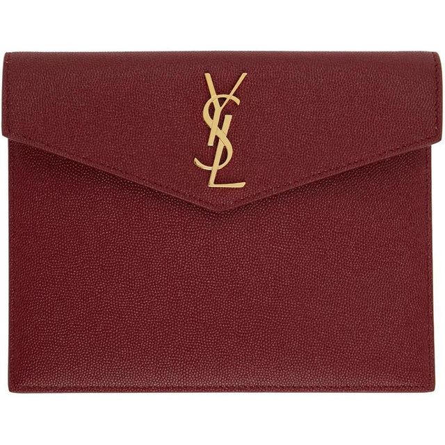Saint Laurent Red Uptown Baby Pouch