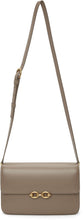 Saint Laurent Taupe 'Le Maillon' Bag - Saint Laurent Taupe 'Le Maillon' Sac - Saint Laurent Taupe 'Le Maillon'Bag.
