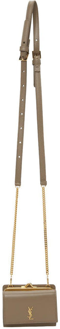 Saint Laurent Taupe Rider Bag - Sac Saint Laurent Taupe Rider Sac - 세인트 라이 렌트 타이프 라이더 가방