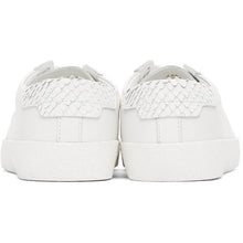 Saint Laurent White Python Court Classic Sneakers