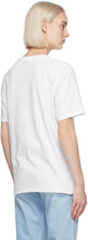 Saint Laurent White VHS Dark Sunset T-Shirt