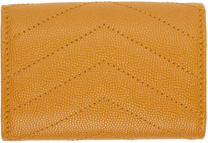 Saint Laurent Yellow Tiny Monogramme Origami Wallet